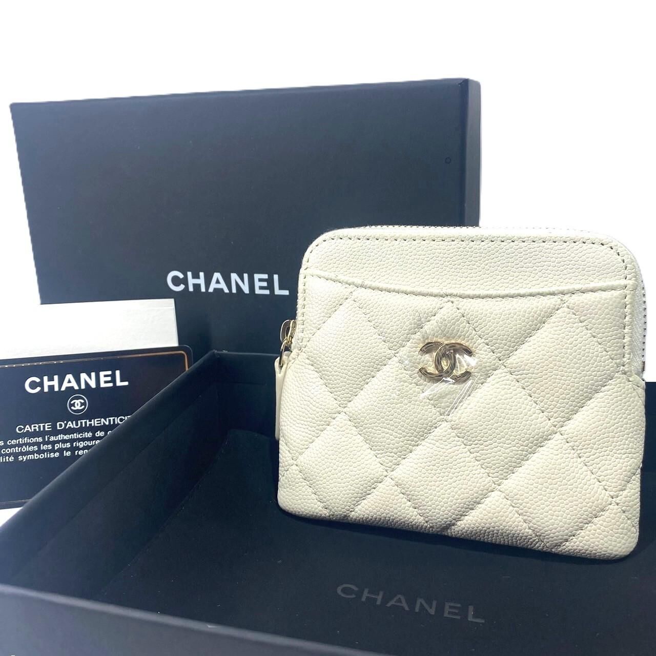 Chanel Classic Zipped Coin Purse 菱格紋