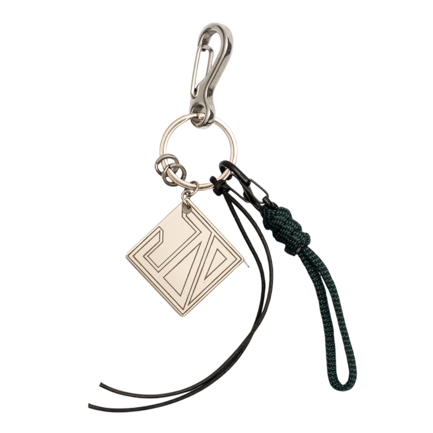 METAL MEASURING TAPE KEYCHAIN