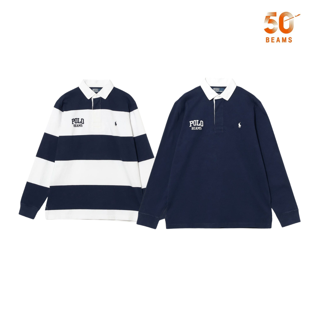 『日本連線中』2026SS BEAMS 別注 POLO RALPH LAUREN LS RUGBY SHIRTP 聯名 半開襟 長T 11120221770