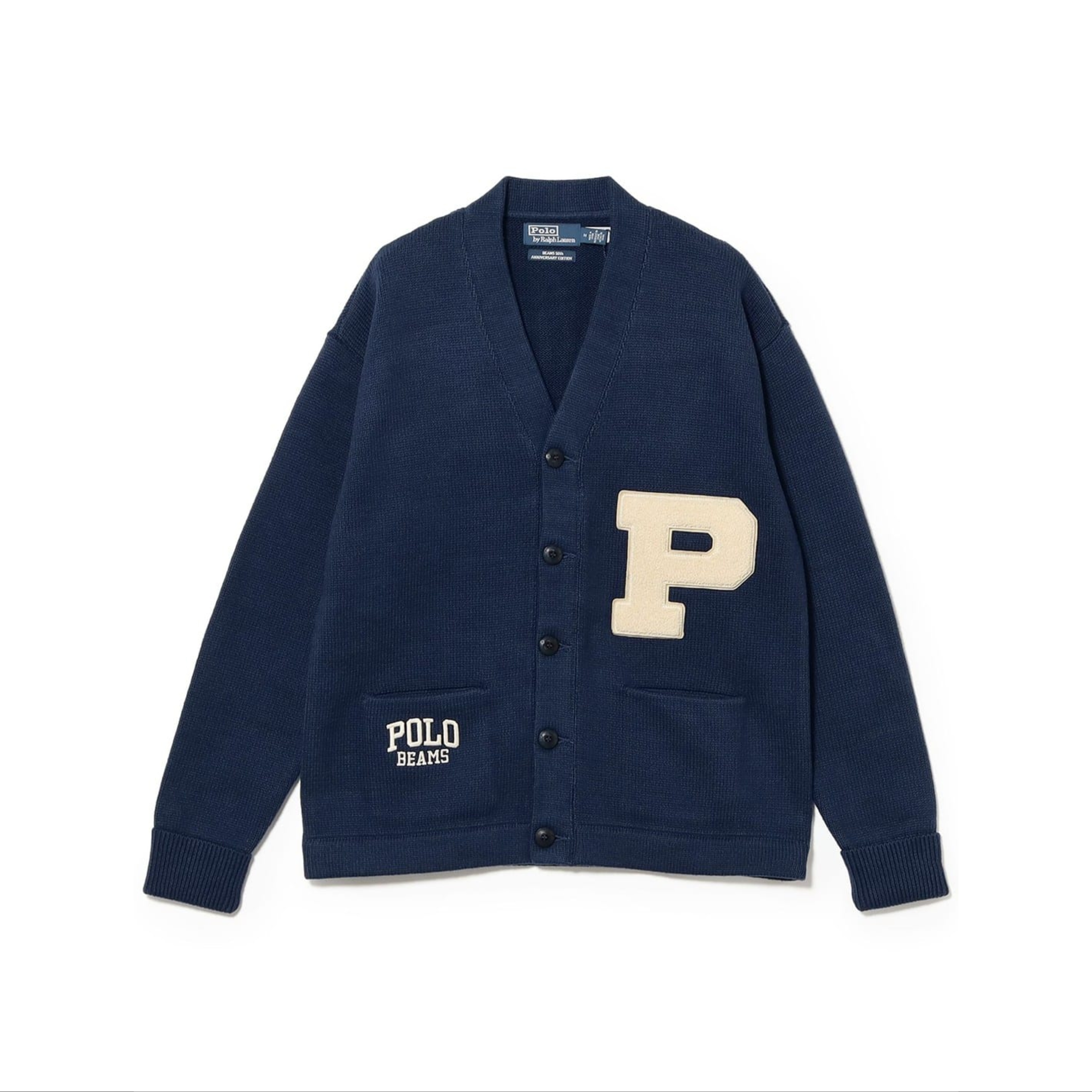 『日本連線中』2026SS BEAMS 別注 POLO RALPH LAUREN LS V-NECK VARSITY CARDIGAN 聯名 針織衫 11151932770