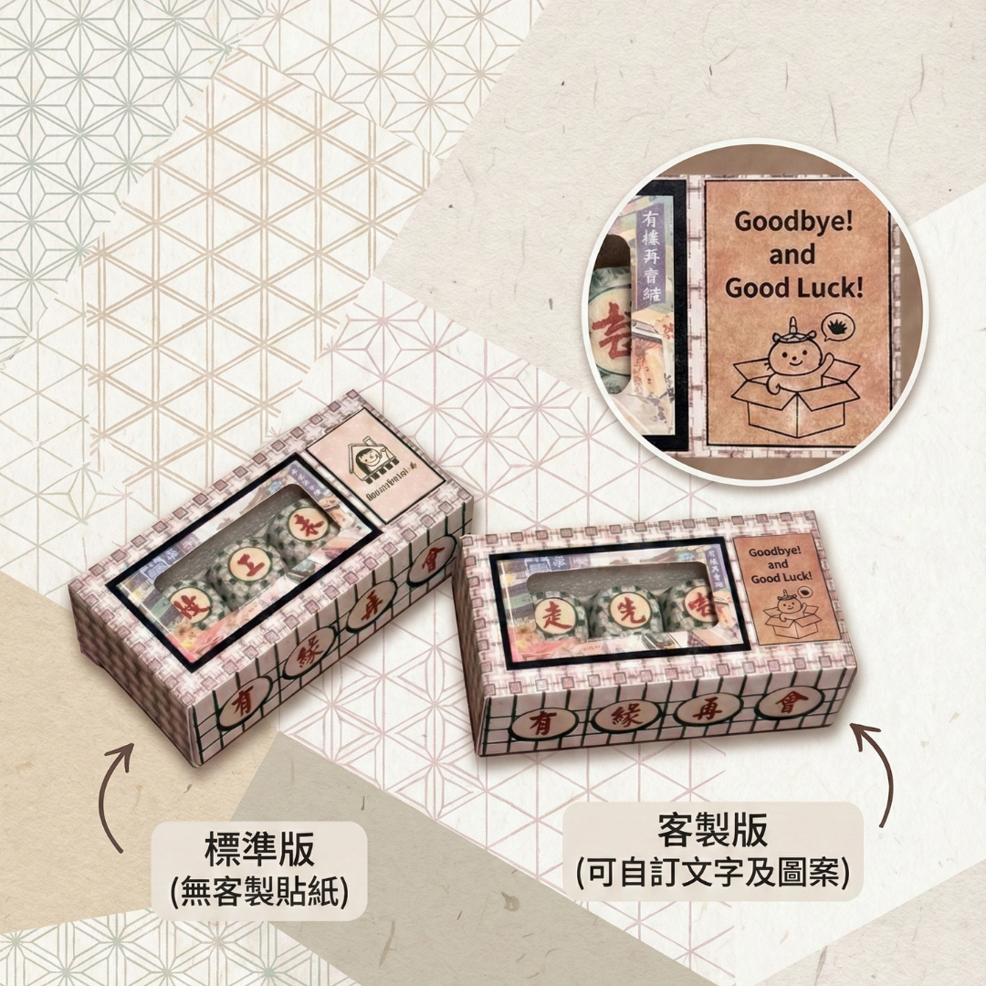 散水禮物標準版vs客製版 – 解壓雜貨店按鍵匙扣可自訂文字及圖案貼紙