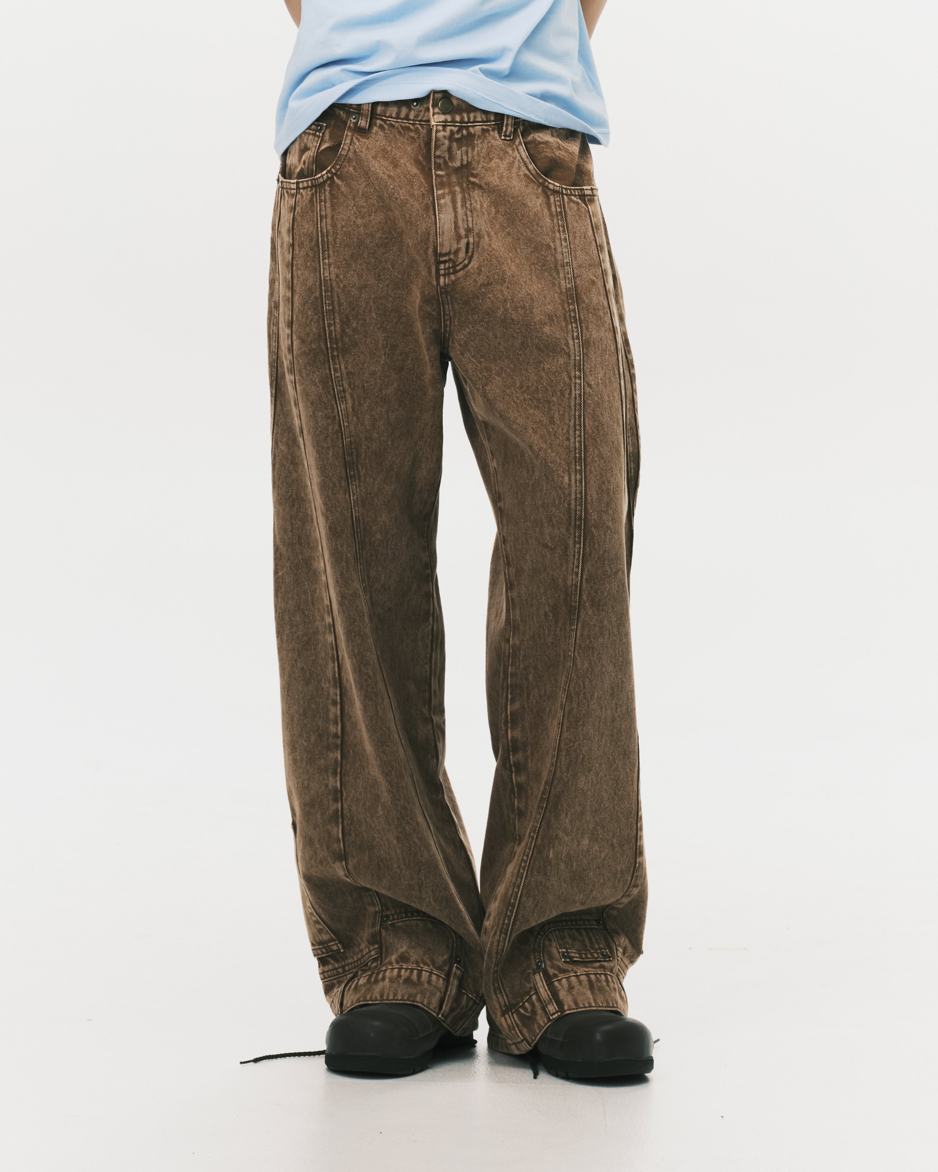 nul1.org ｜(nu-P59) - 2023 Jeans (Brown)