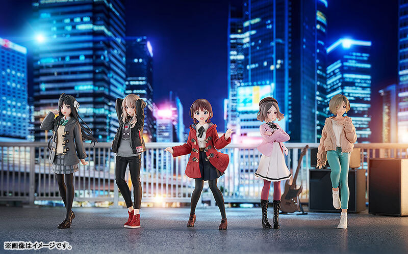預訂11月  VISION  CHILLfigg 少女樂團 吶喊吧（5入） CHILLfigg Girls Band Cry 5Pack BOX Pre-order