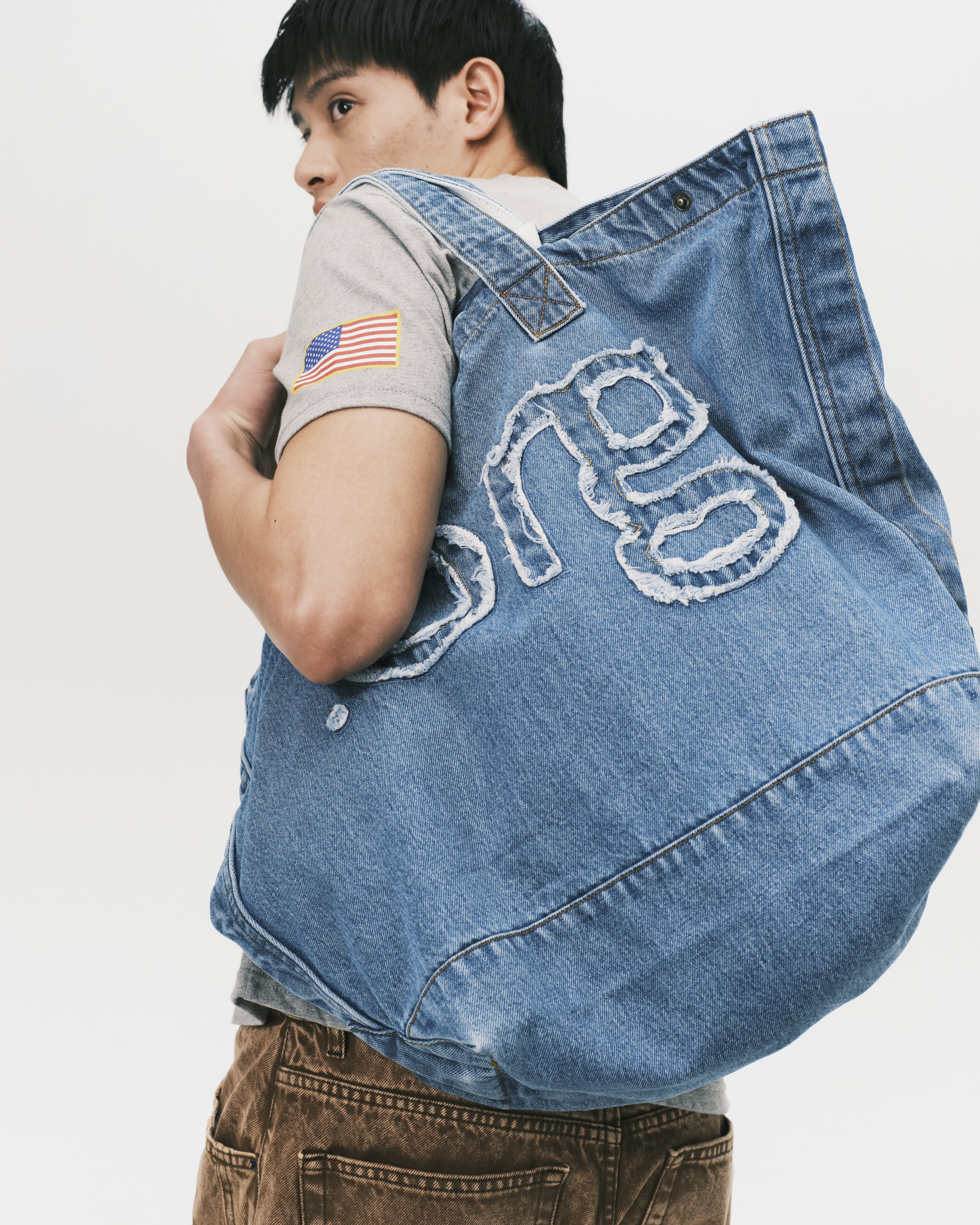 nul1.org ｜(nu-B18) - Stylist Denim Bag (Denim)