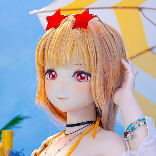 魔物姬娃娃 138cm 中胸 咲夢 矽膠頭+矽膠身體 mwgirl acg cartoon anime silicone sex doll