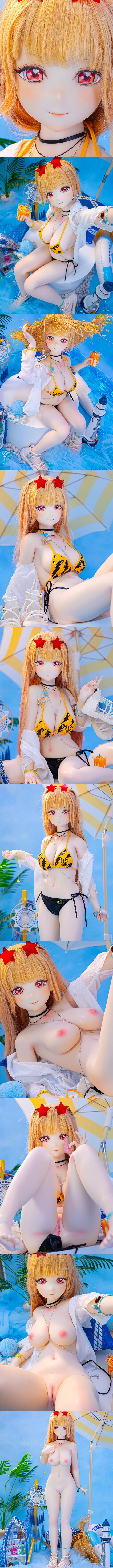 魔物姬娃娃 138cm 中胸 咲夢 矽膠頭+矽膠身體 mwgirl acg cartoon anime silicone sex doll