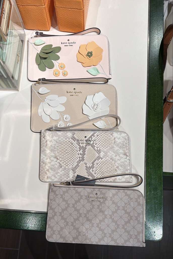 YV053 Kate Spade L形拉鏈大SIZE手拿包 20X11CM