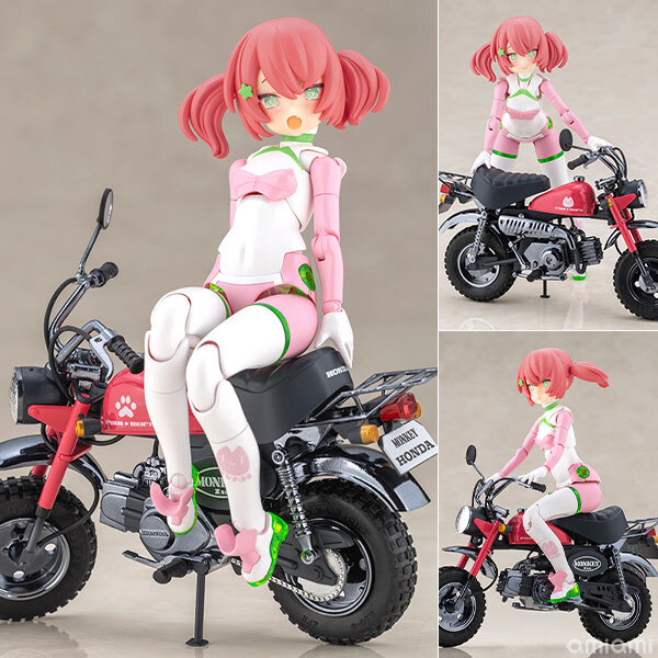 預訂11月  Kotobukiya Megami Device PUNI MOFU Racing Mao with Honda Z50J-1 Monkey Plastic Model Pre-order
