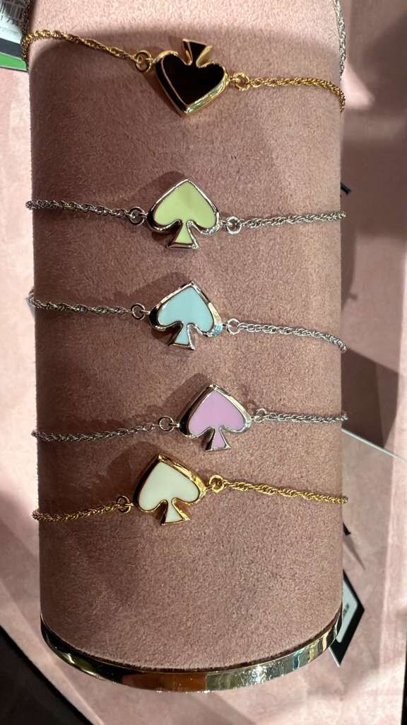 YV064 Kate Spade 葵扇LOGO手鏈
