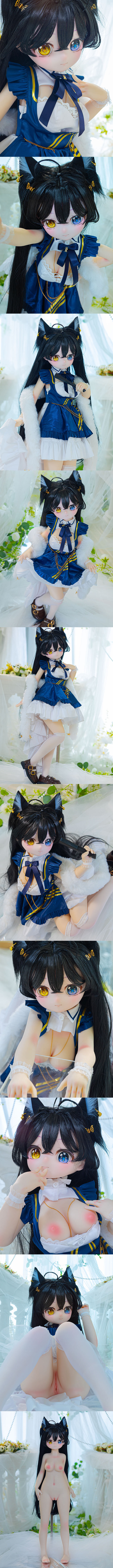 魔物姬娃娃 85cm 中胸 千葉 搪膠頭+矽膠身體 mwgirl acg cartoon anime silicone sex doll