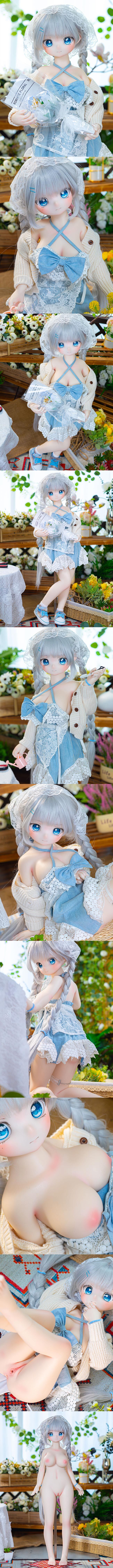 魔物姬娃娃 85cm 大胸 小茜 搪膠頭+矽膠身體 mwgirl acg cartoon anime silicone sex doll