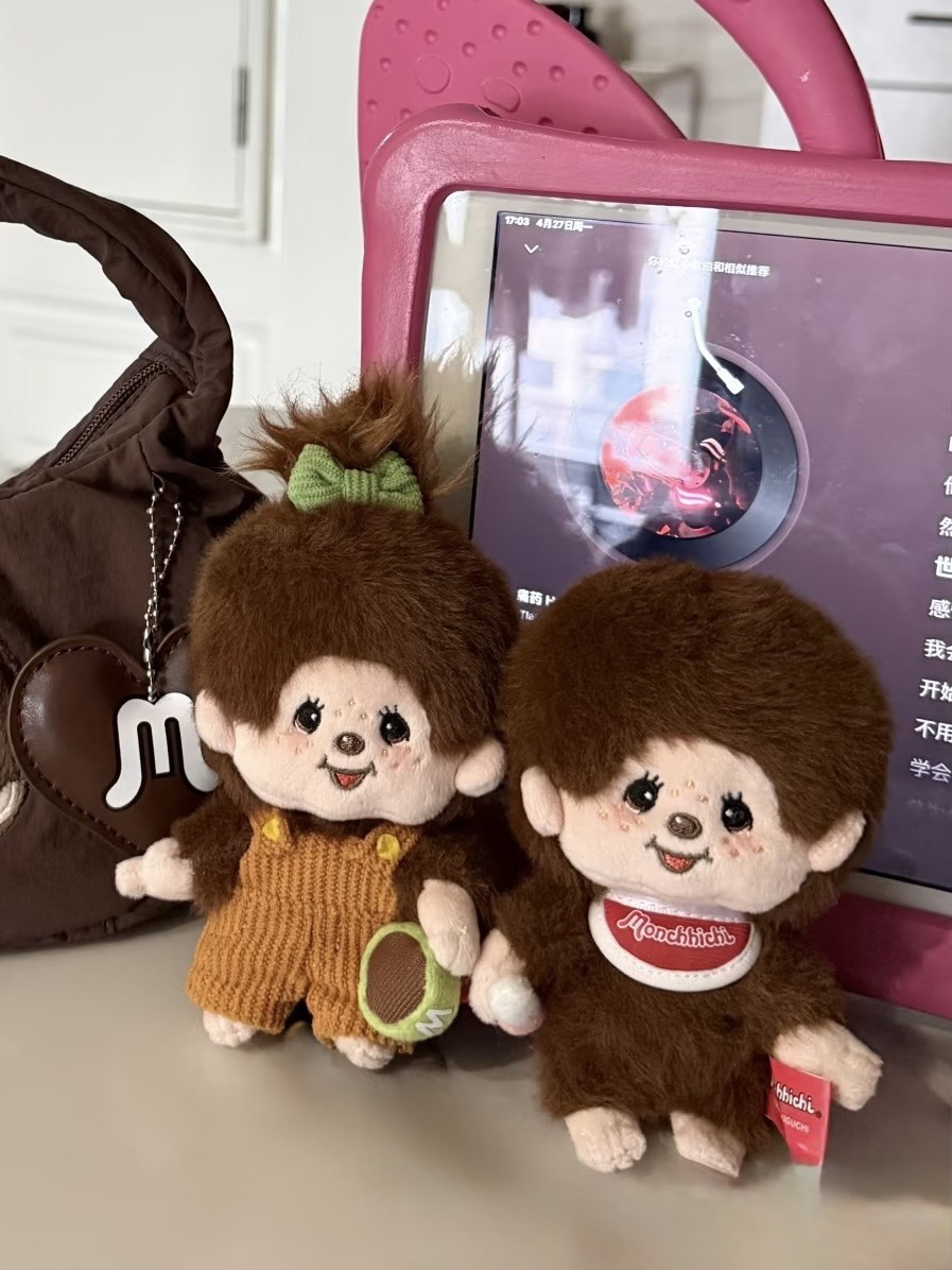 （預購）Monchhichi 蒙奇奇 x MINISO 咖啡農場系列 毛絨吊飾 掛件