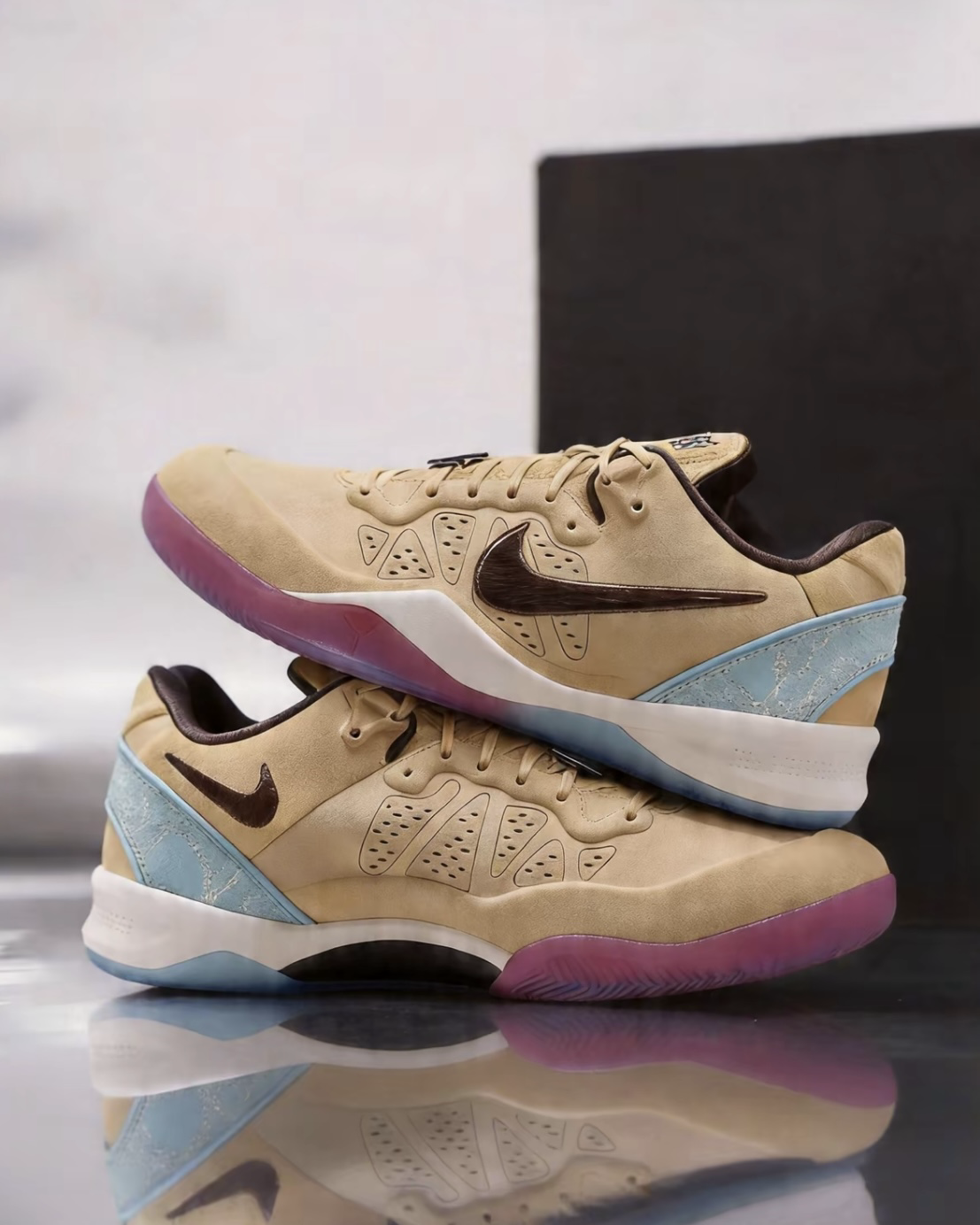 Nike Kobe 8 Protro "Siempre Mio" 巴洛克棕 卡其 馬毛 馬蹄鐵 實戰籃球鞋 男鞋 運動鞋