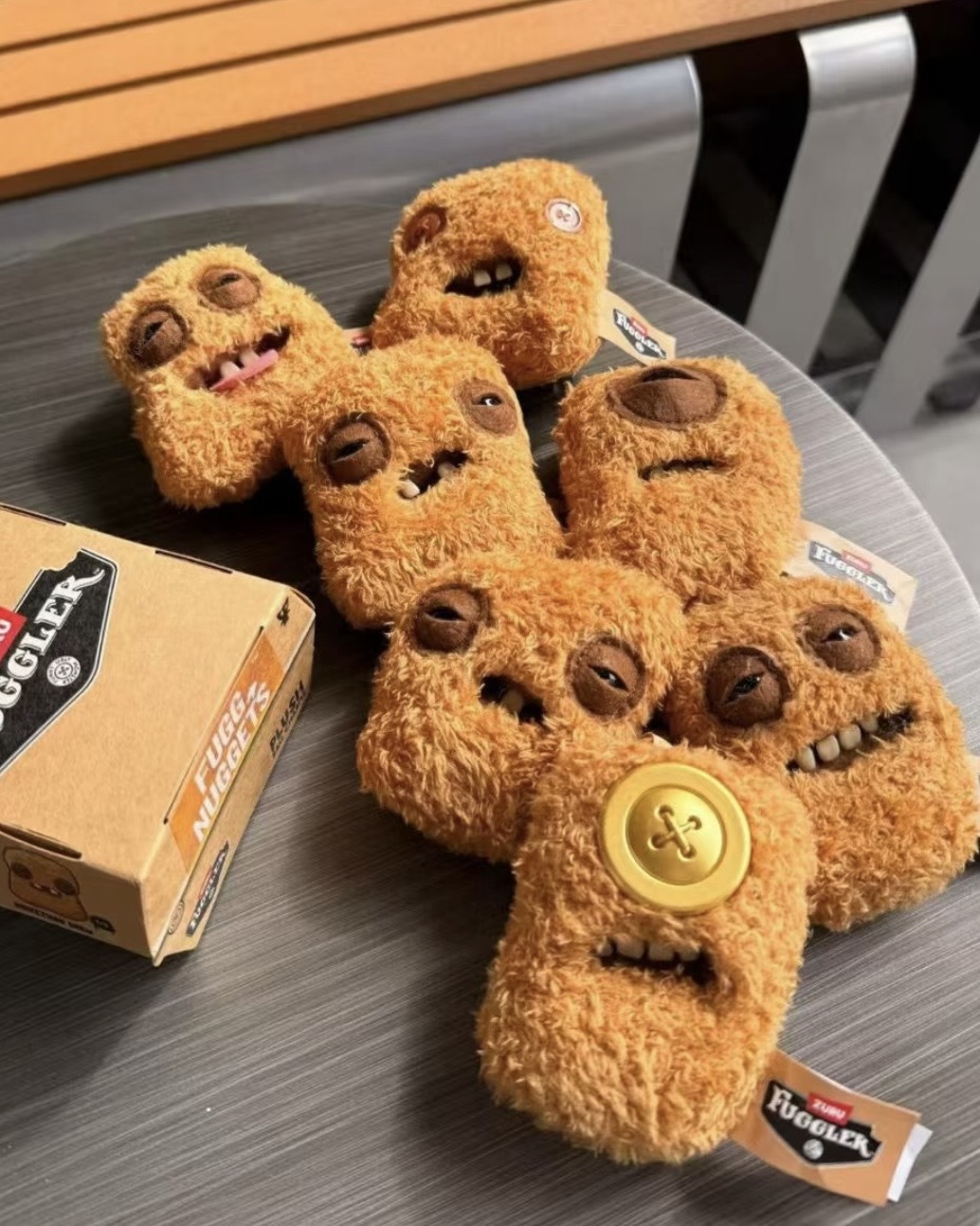 FUGGLER 牙齒怪 放克牙寶 雞塊系列 鑰匙圈 吊飾 盲盒 醜萌 / 預購