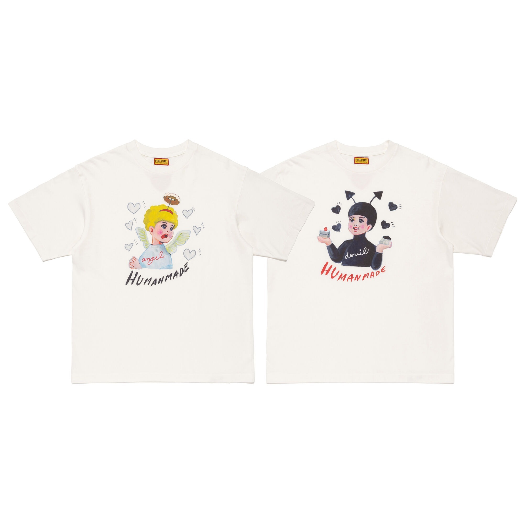 『即將到貨』2025SS HUMAN MADE KEIKO SOOTOME T-SHIRT 天使 惡魔 插畫家 短T SIDE A / SIDE B