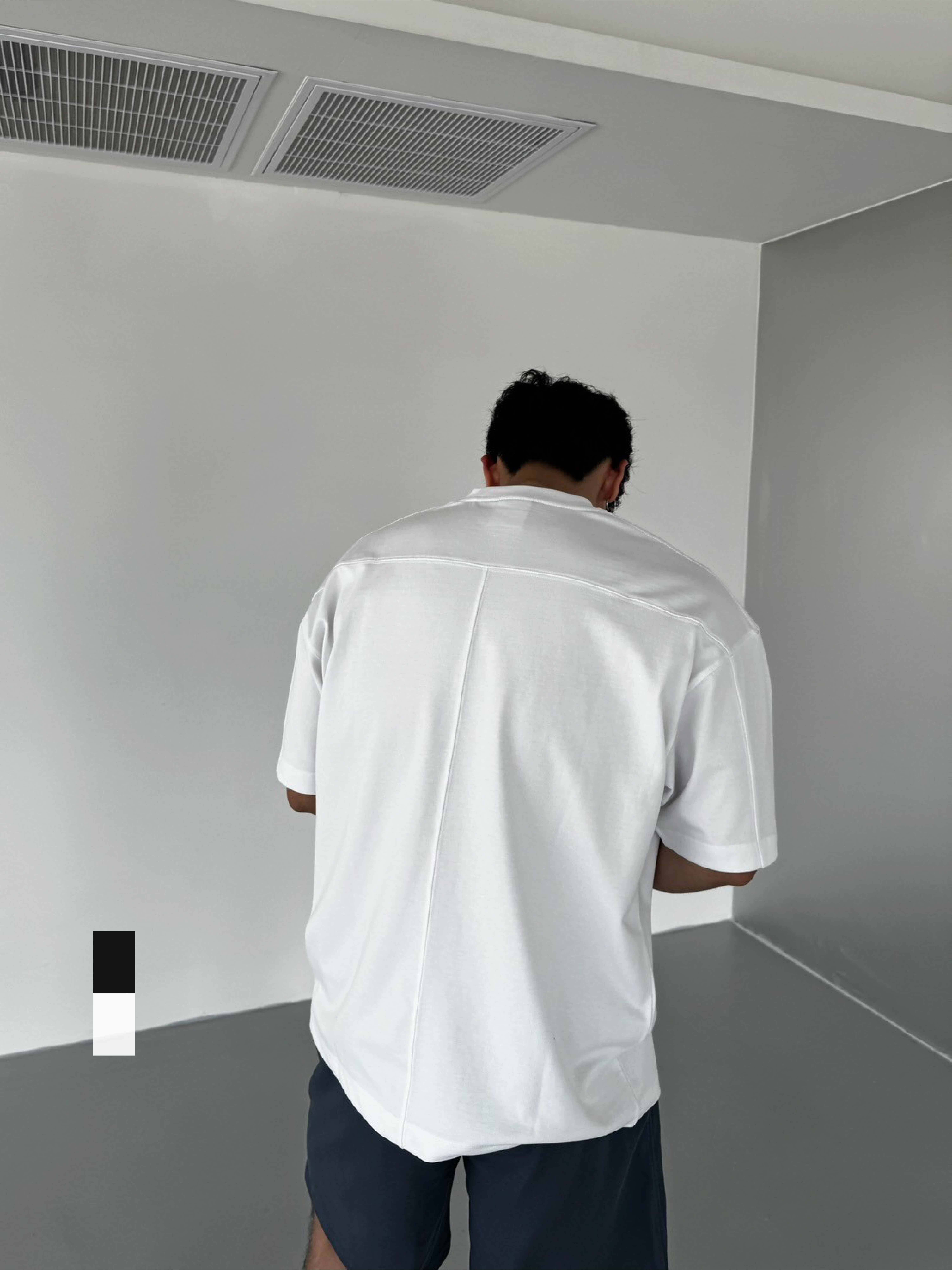 [1atm] 專利棉™- 線性Tshirt project-057 design™ by 1atm