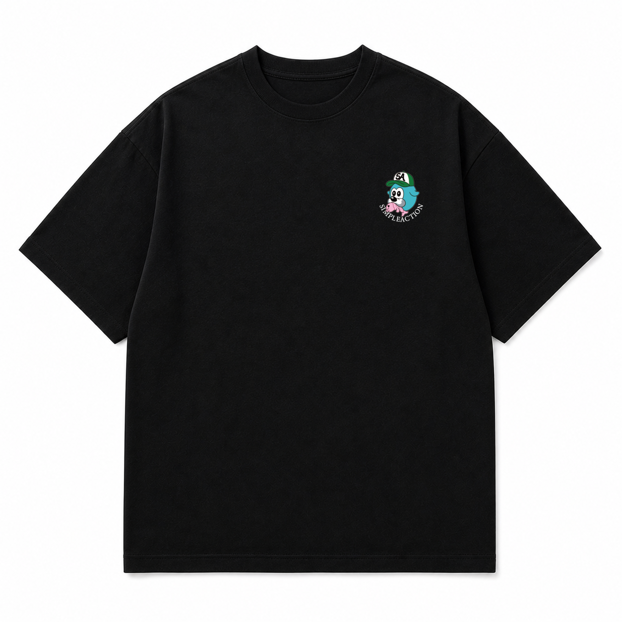 SIMPLEACTION x 早安妞妞 這場不在地球打短袖上衣