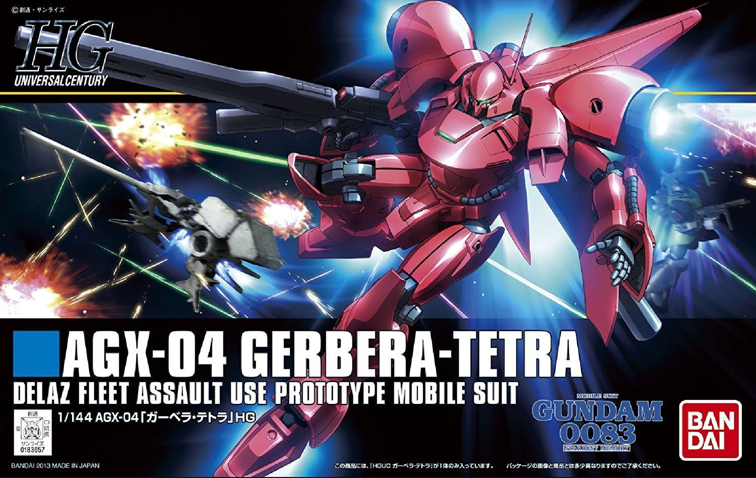 [0083 STARDUST MEMORY] HGUC 1/144 GERBERA-TETRA