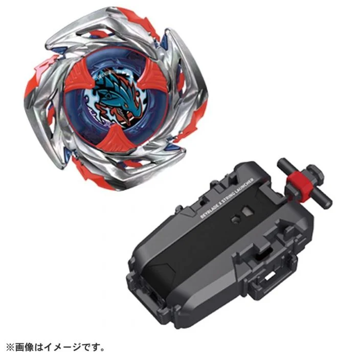 Takara Tomy 爆旋陀螺X - UX-11 衝擊龍神 9-60LR (附發射器)