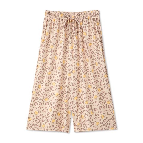 26087-KT Sanrio Hello Kitty 七分家居褲 焦糖色 315 #JP-SM26