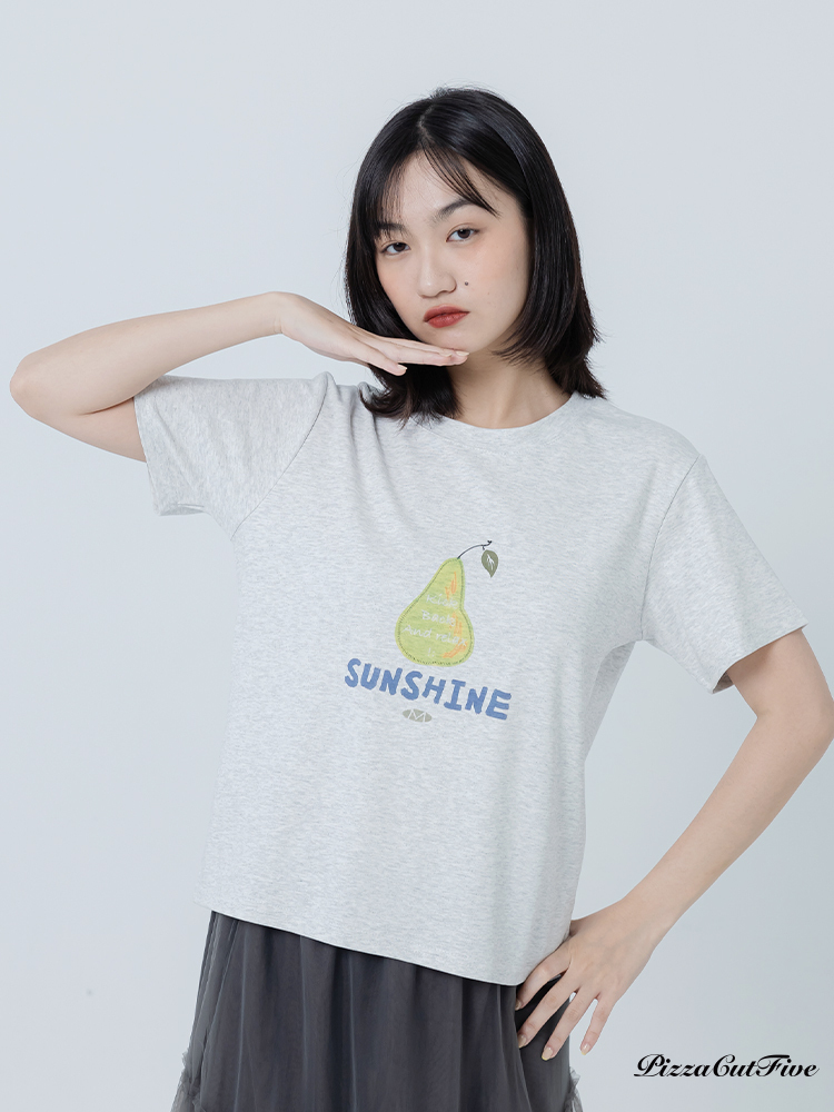 [兩件999]水果印花短袖T恤 PizzaCutFive PCF262424053