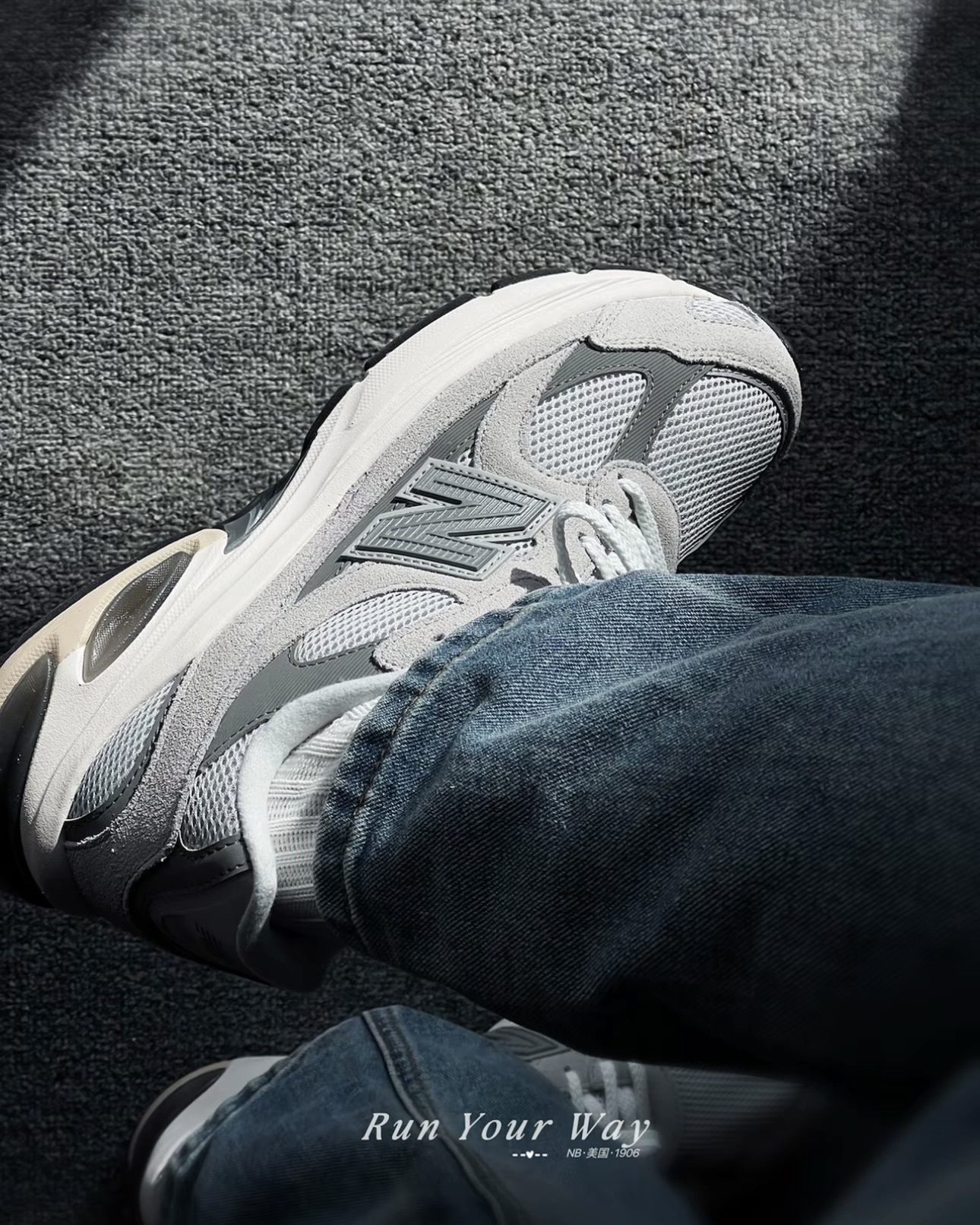 #代購 NEW BALANCE 2010 元祖灰 網眼 緩震 復古鞋 U201011N-D