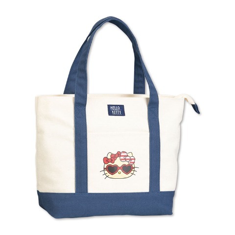 26088-KT Sanrio Hello Kitty Tote Bag 海軍藍 208 #JP-SM26