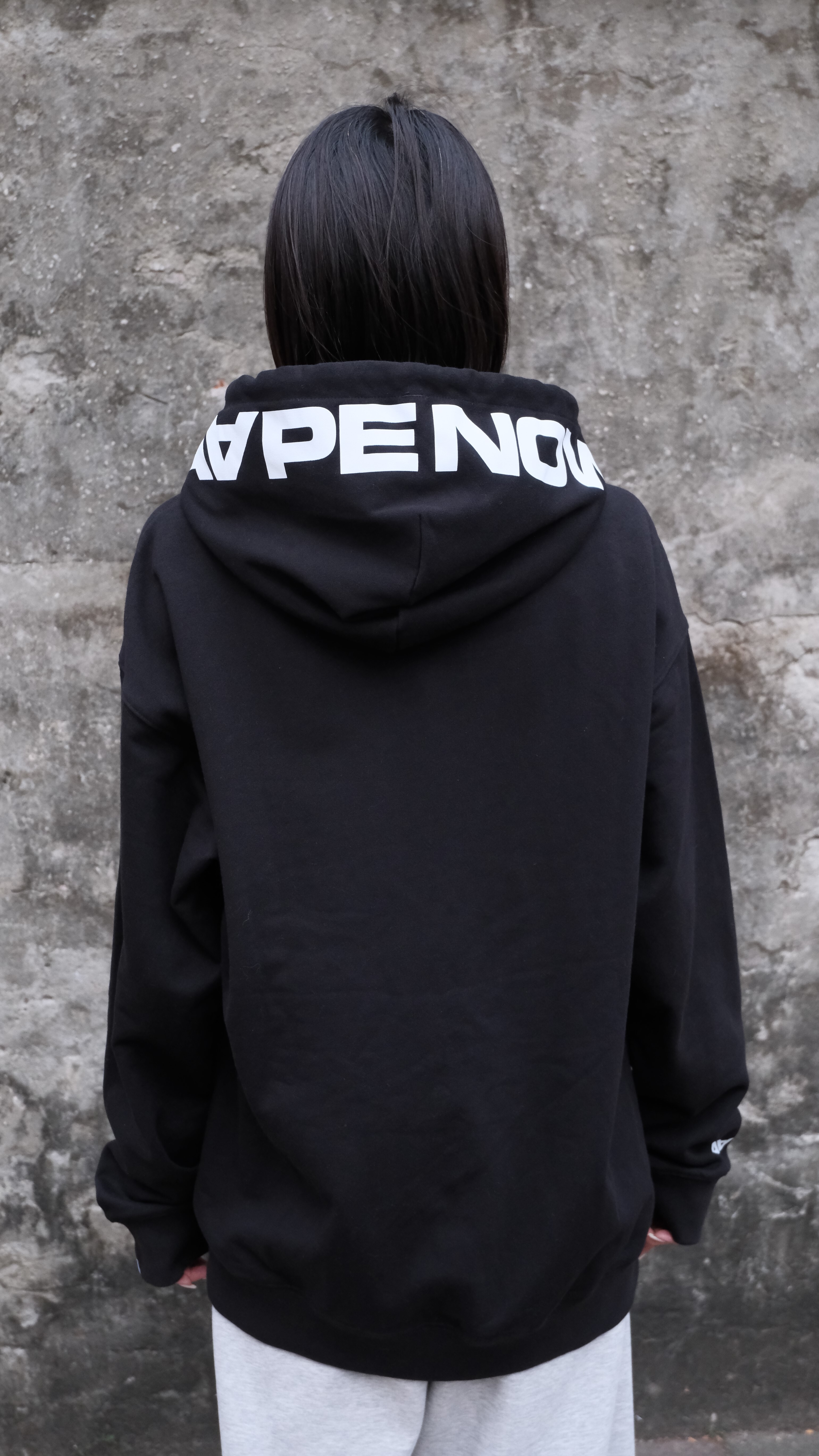 AAPE 猿人 愛心 拉鍊 外套 AAPSWMC345XXN