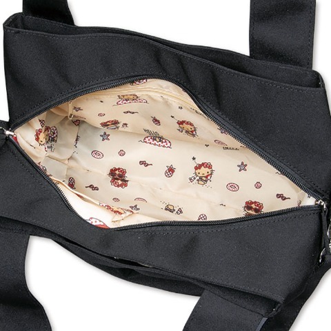 26089-KT Sanrio Hello Kitty 兩用 Tote Bag 黑色 213 #JP-SM26