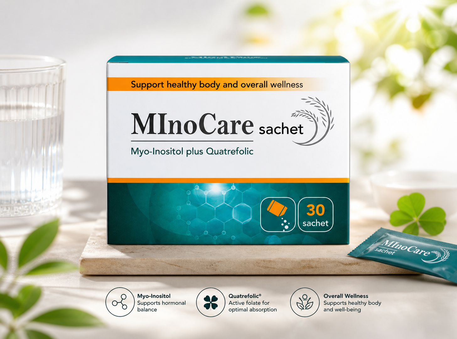 高單位肌醇粉包｜Myo-inositol、第四代葉酸、2000毫克、女性營養補充、營養補給