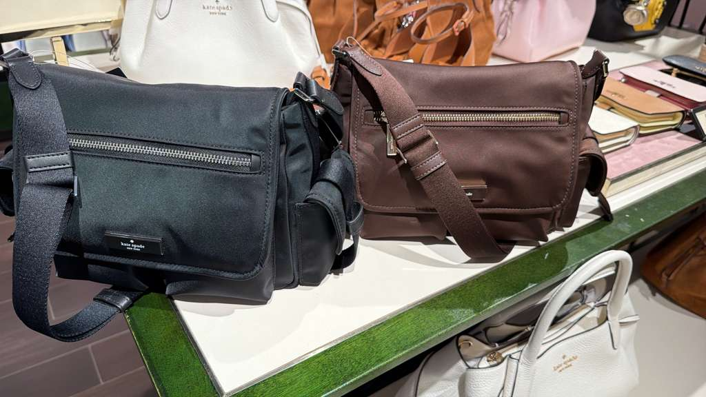 YV085 Kate Spade Carter Ksnyl Cargo Messenger Bag 28X20cm