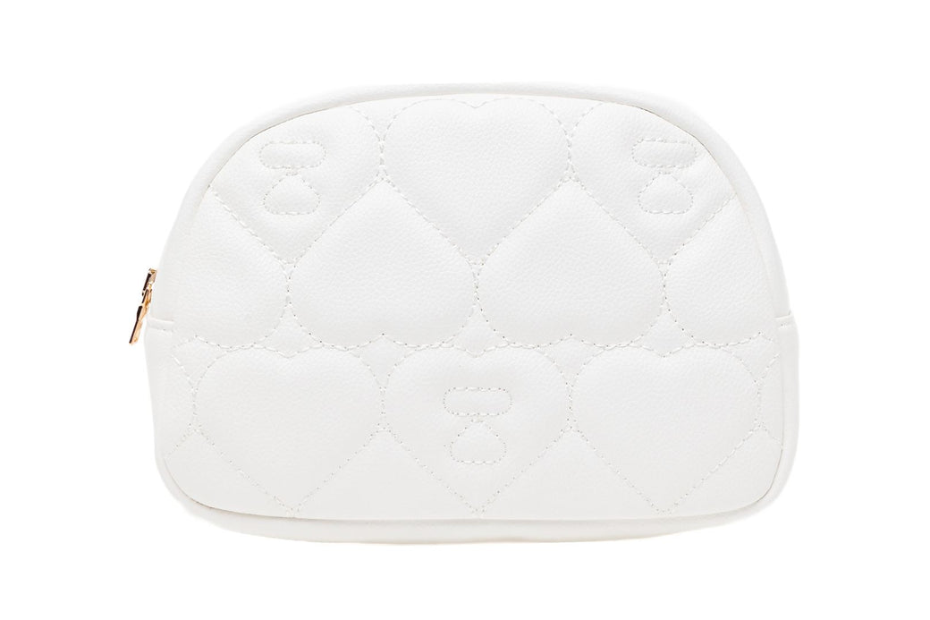『日本連線中』2026SS A BATHING APE BAPE QUILTED HEART MONOGRAM MINI POUCH 愛心 化妝包 CM20290304