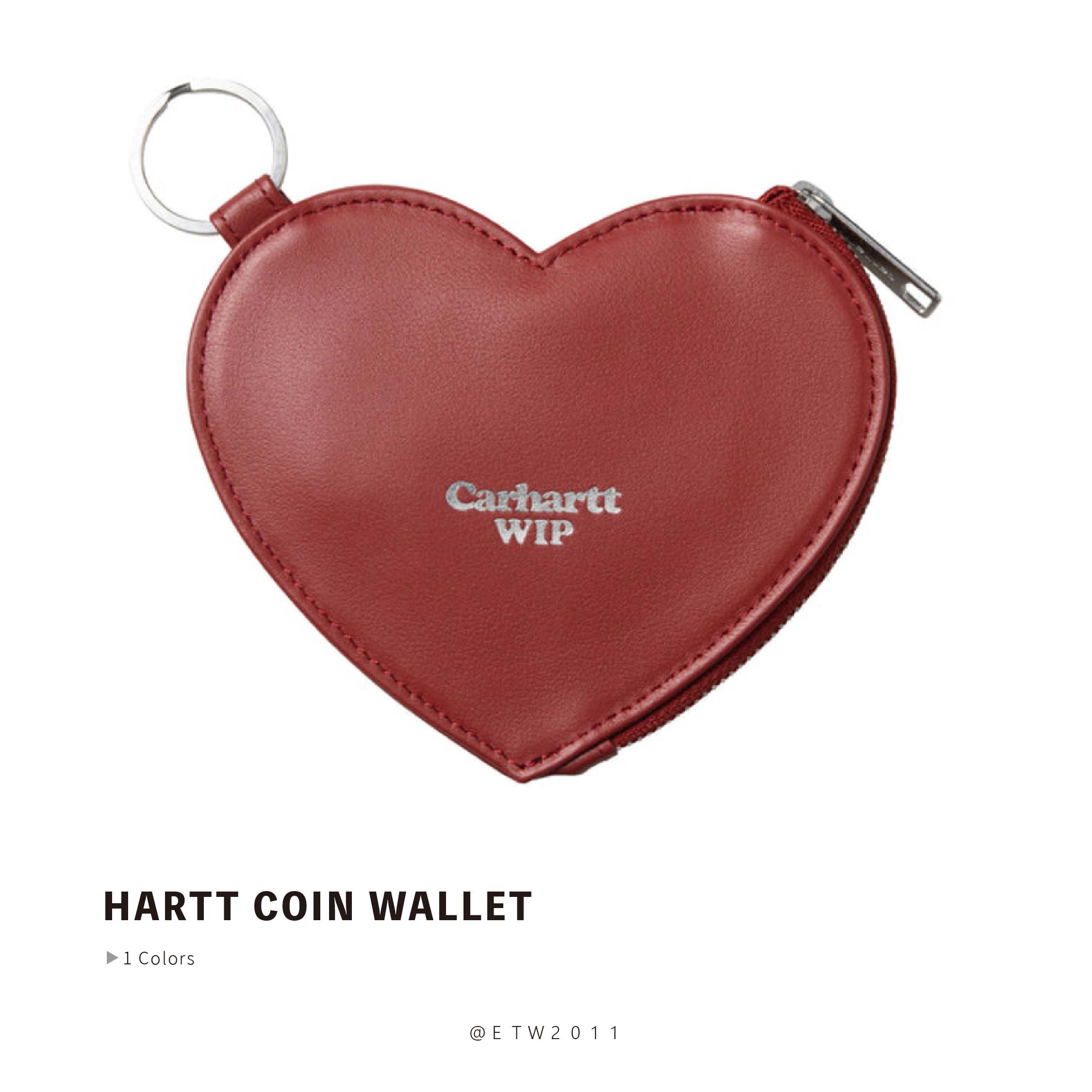 ☆ETW☆【EASY TO WEAR】CARHARTT WIP HARTT COIN WALLET 卡哈 零錢包 愛心 錢包 小包