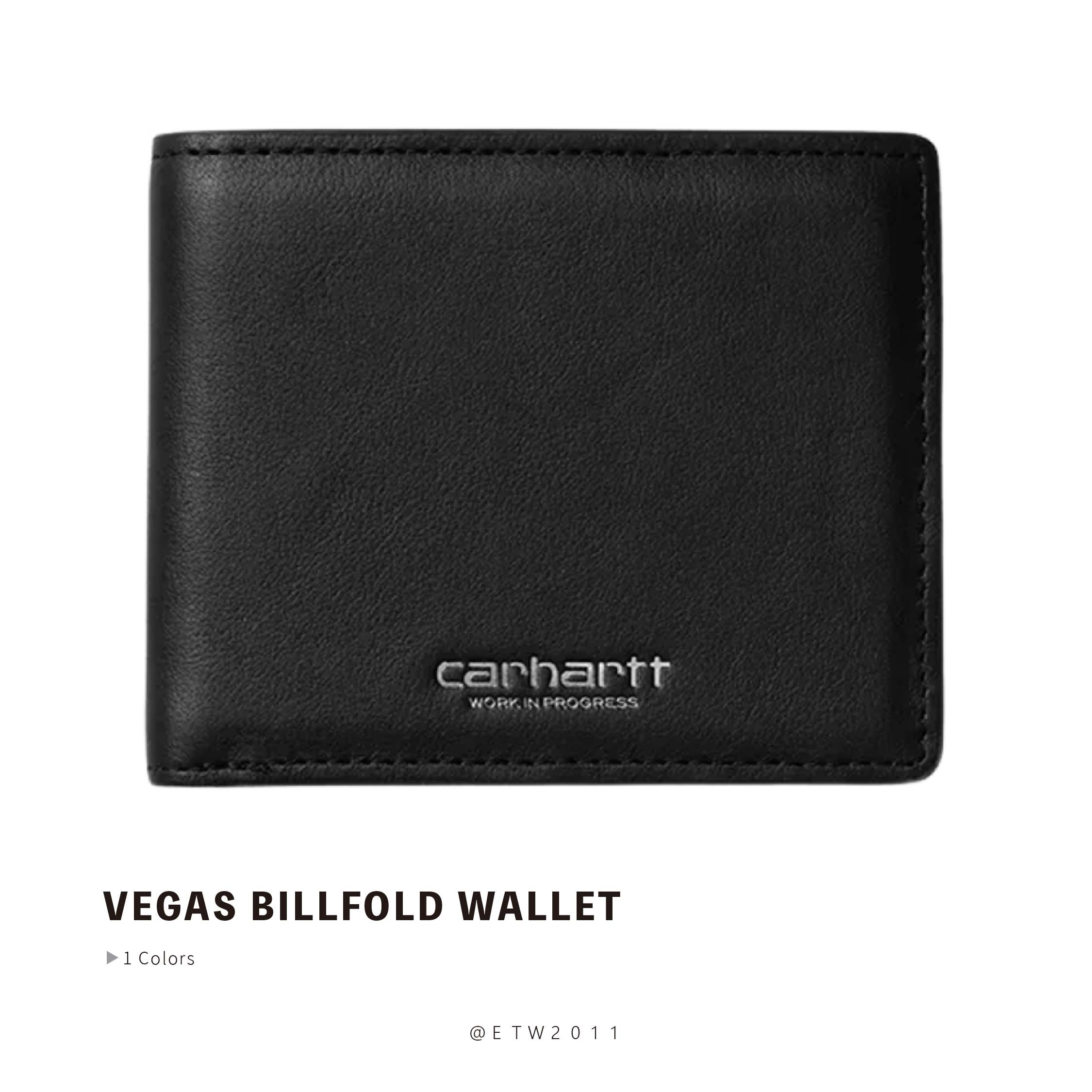 ☆ETW☆【EASY TO WEAR】CARHARTT WIP VEGAS BILLFOLD WALLET卡哈 錢包 皮夾 牛皮