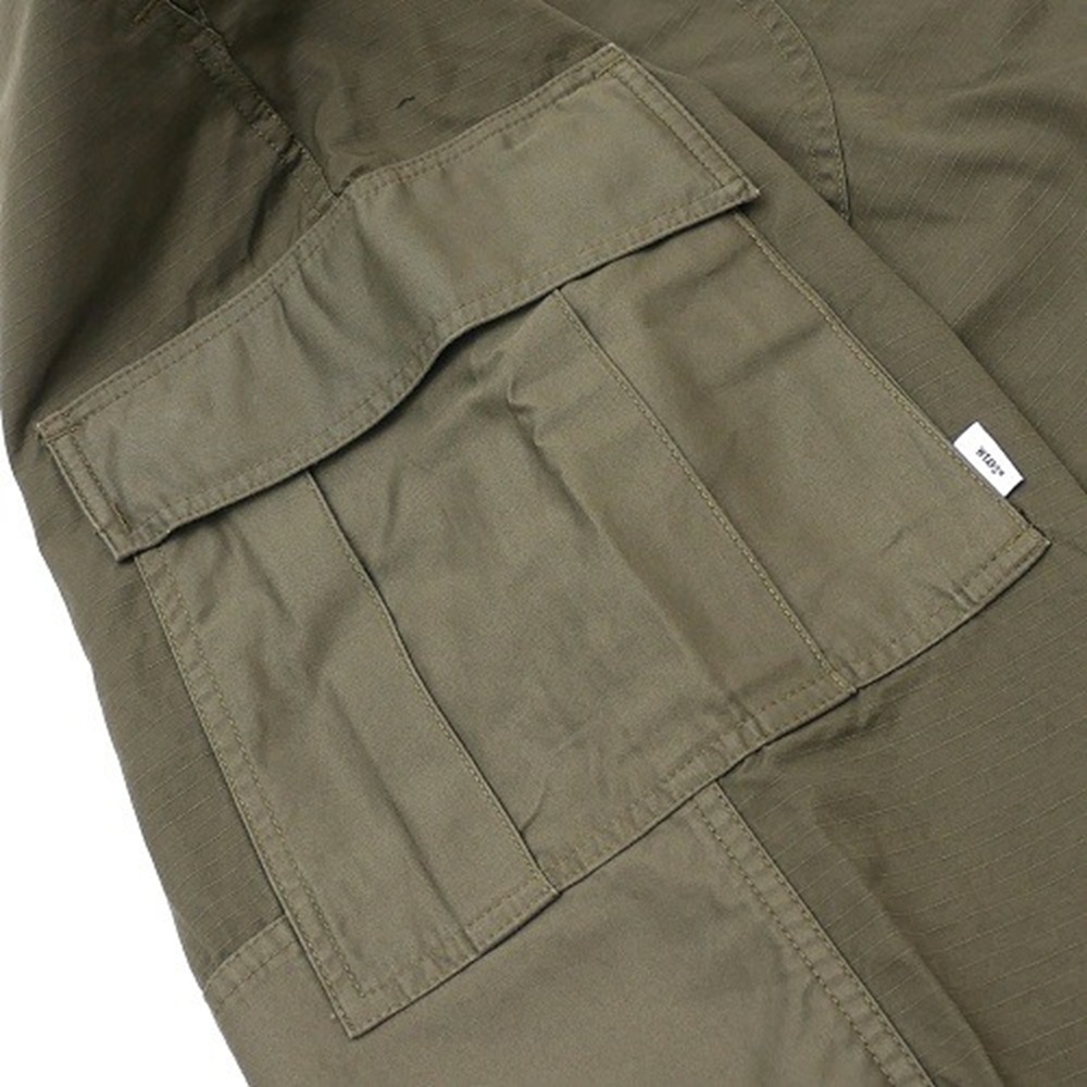 LAST PCS : WTAPS JUNGLE CHOPPED SHORTS COTTON RIPSTOP - OLIVE SIZE L = W36 IN STOCK NOW (現貨發售中)