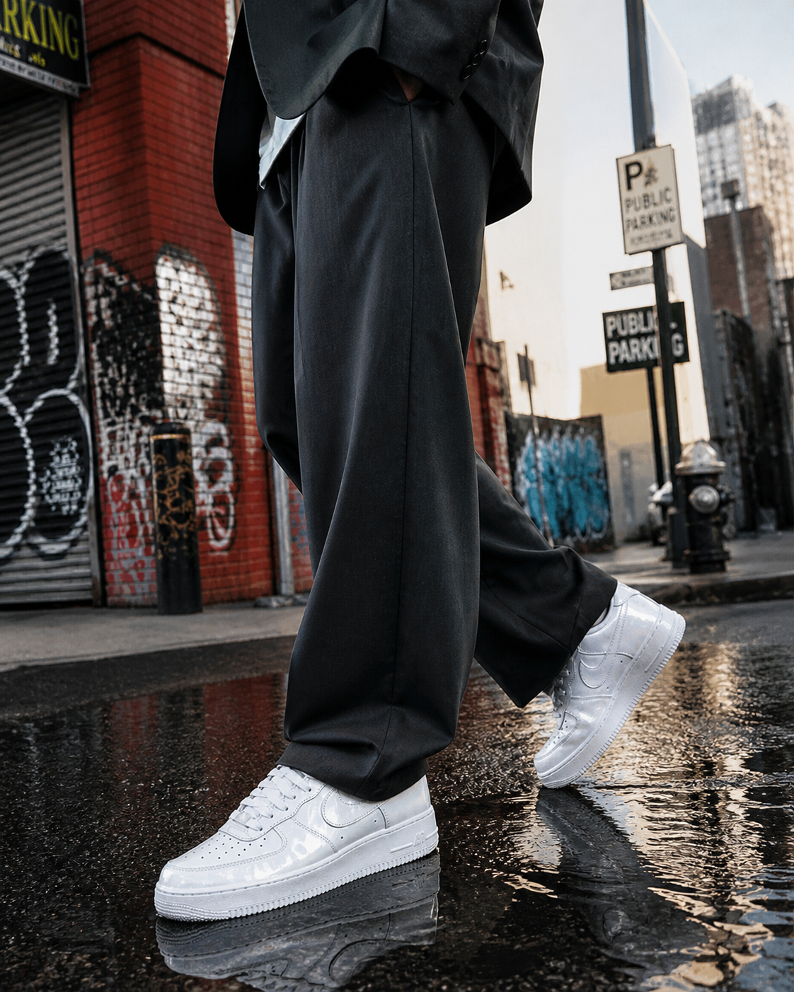 <國外限定>Nike Air Force 1 Low "White Patent" 全白 漆皮 正裝 搭配 特殊款 IV2857100