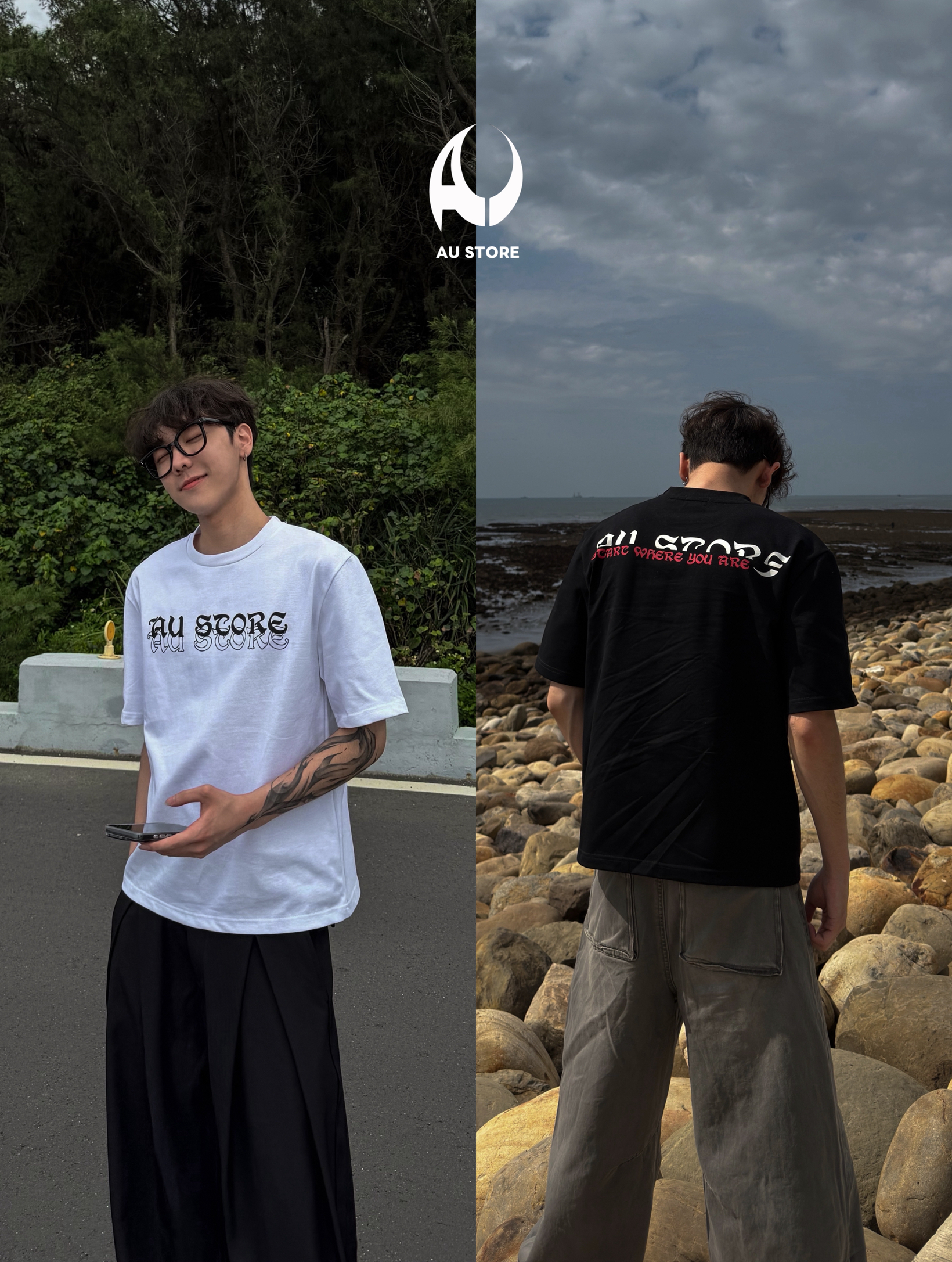 （現貨）獨家自訂款｜歌德字標短寬上衣 BOXY厚磅