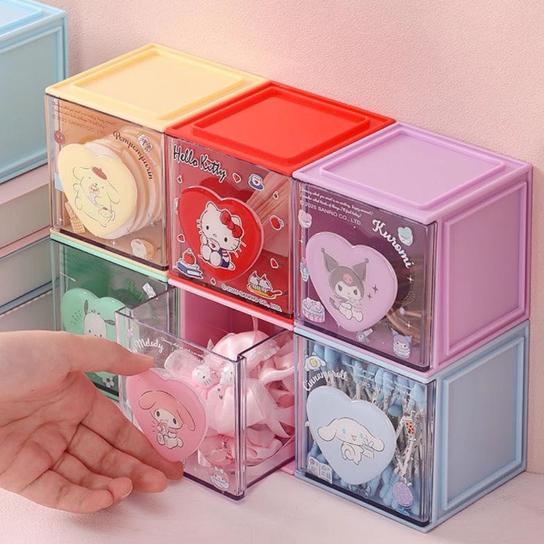 布丁狗 Sanrio|  抽屜 桌面收納盒