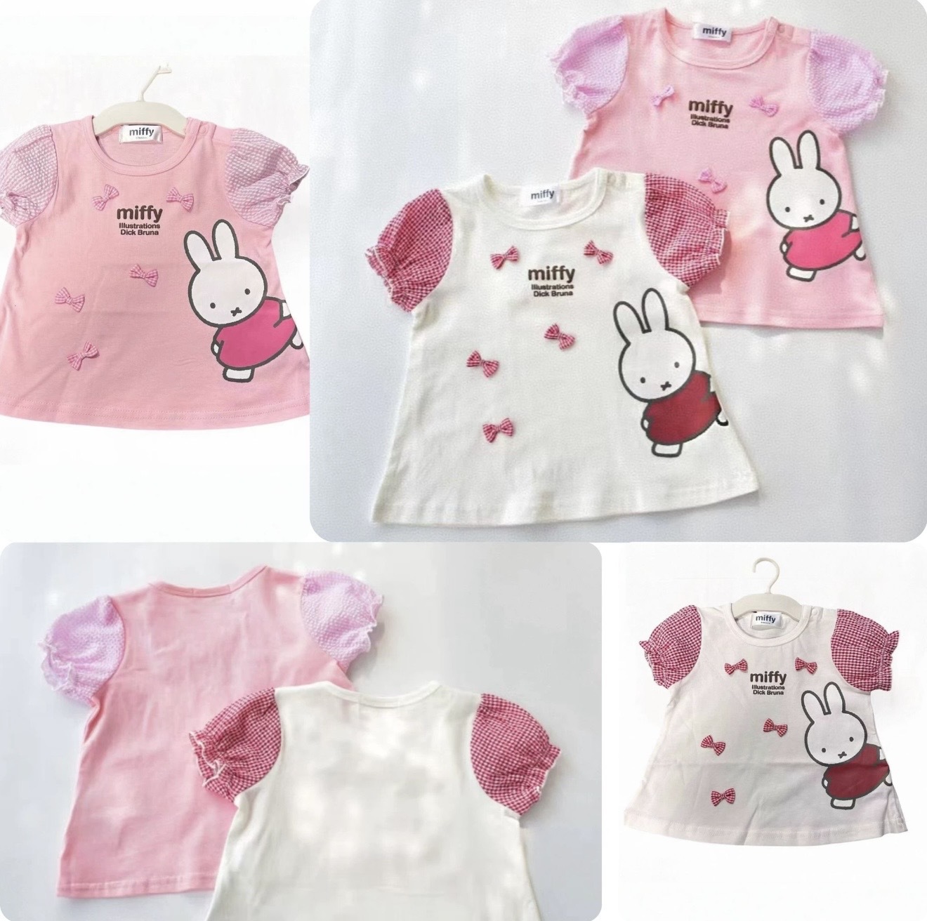 兒童Miffy 娃娃裝短袖恤衫-2600308