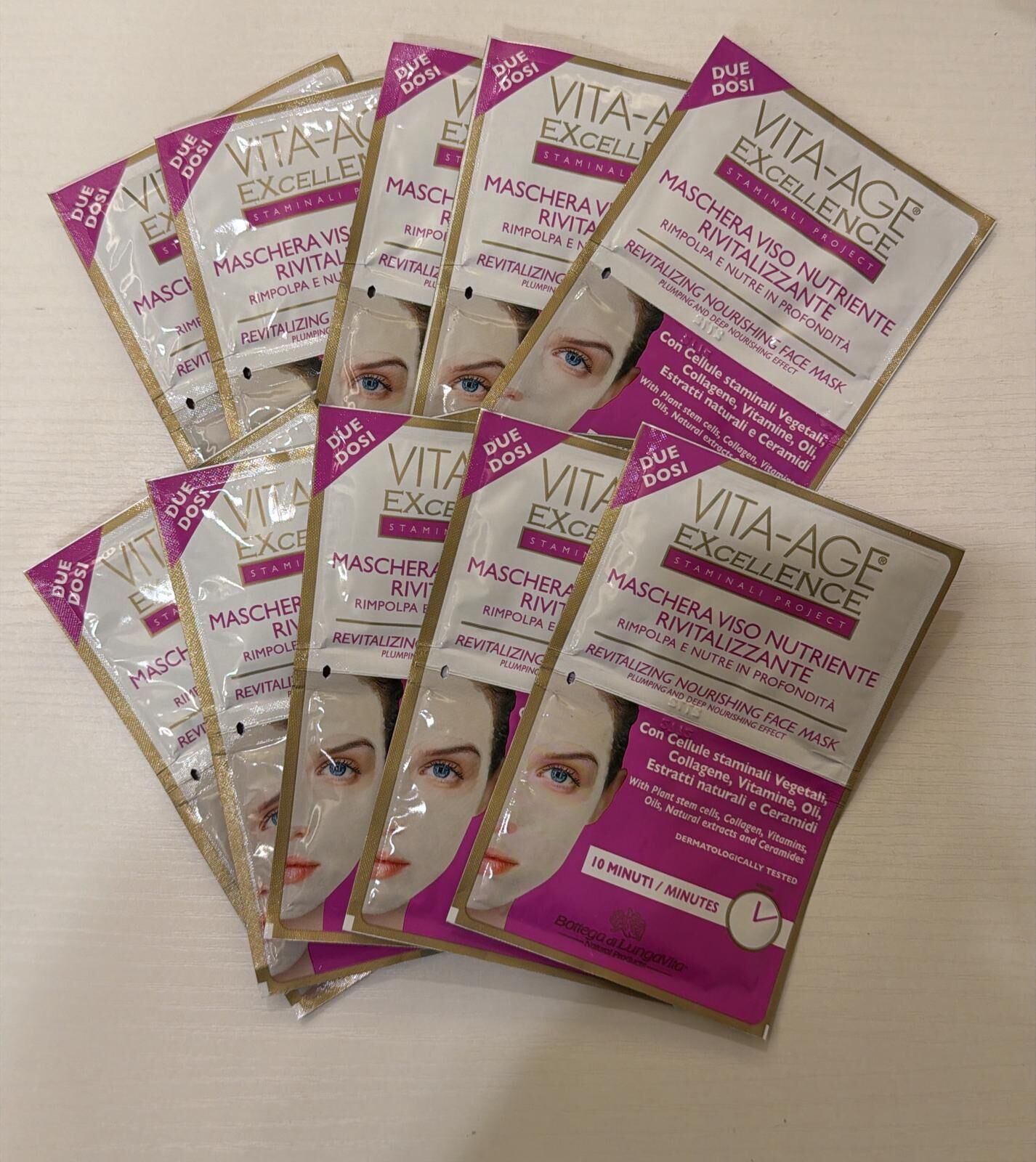 關鍵字G37. ⁠VITA-AGE REVITALIZING NOURISHING FACE MASK10包 優惠$110