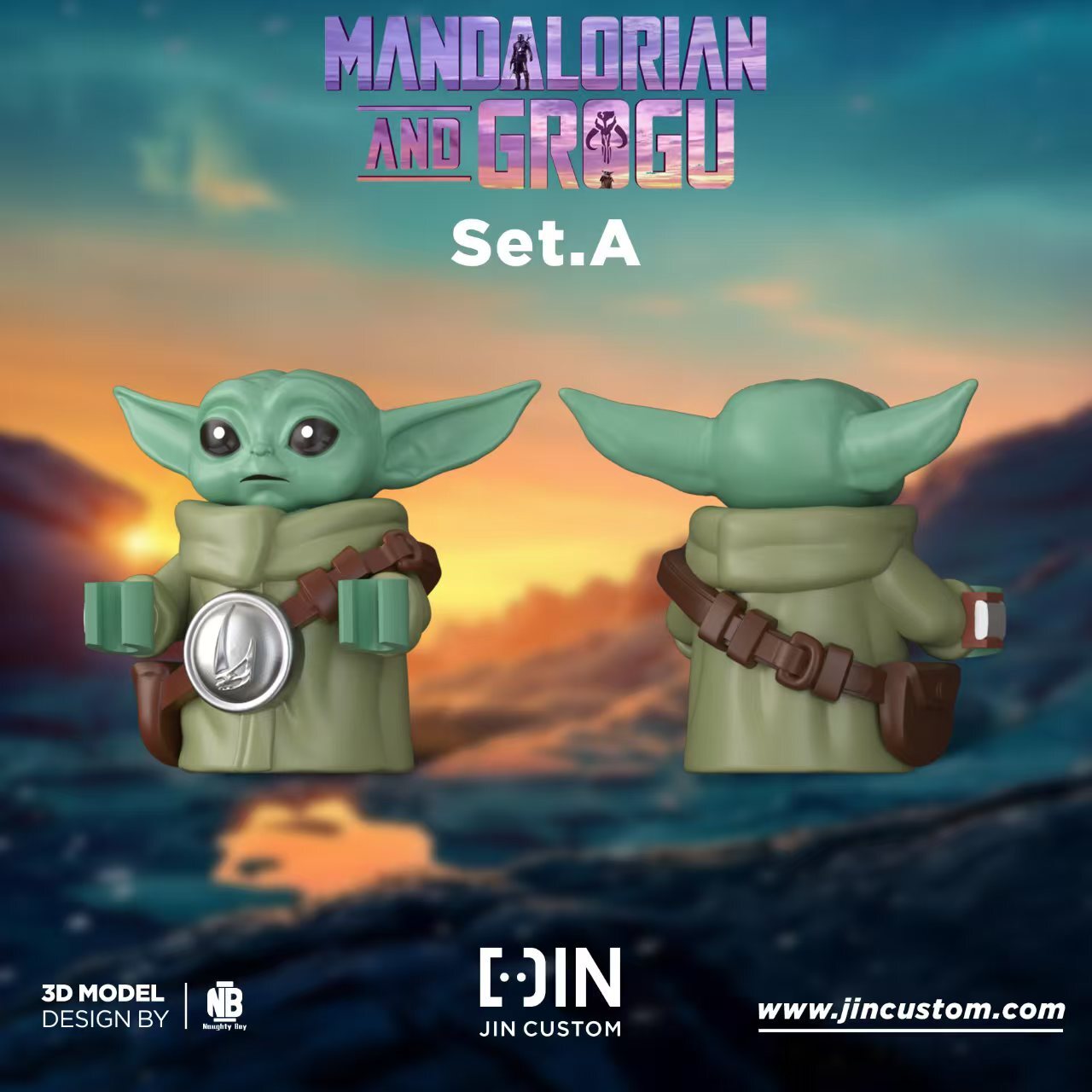 [Jin Custom][Preorder] Grogu [PADprinted]