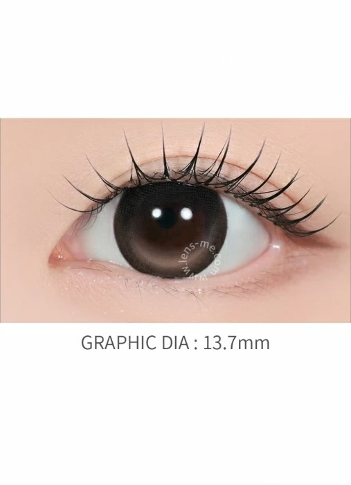 LensMe GleamEdge Monthly (Bold Brown)(2P)