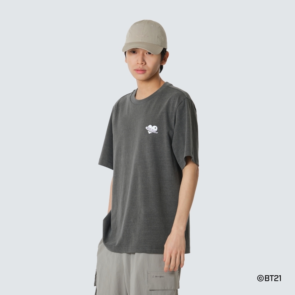 【代購】 Snow Peak × BT21 聯名限定款 全員集合主題印花短袖 T 恤 (三色)