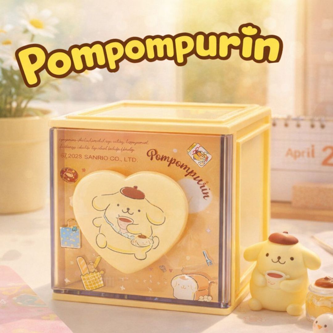 布丁狗 Sanrio|  抽屜 桌面收納盒