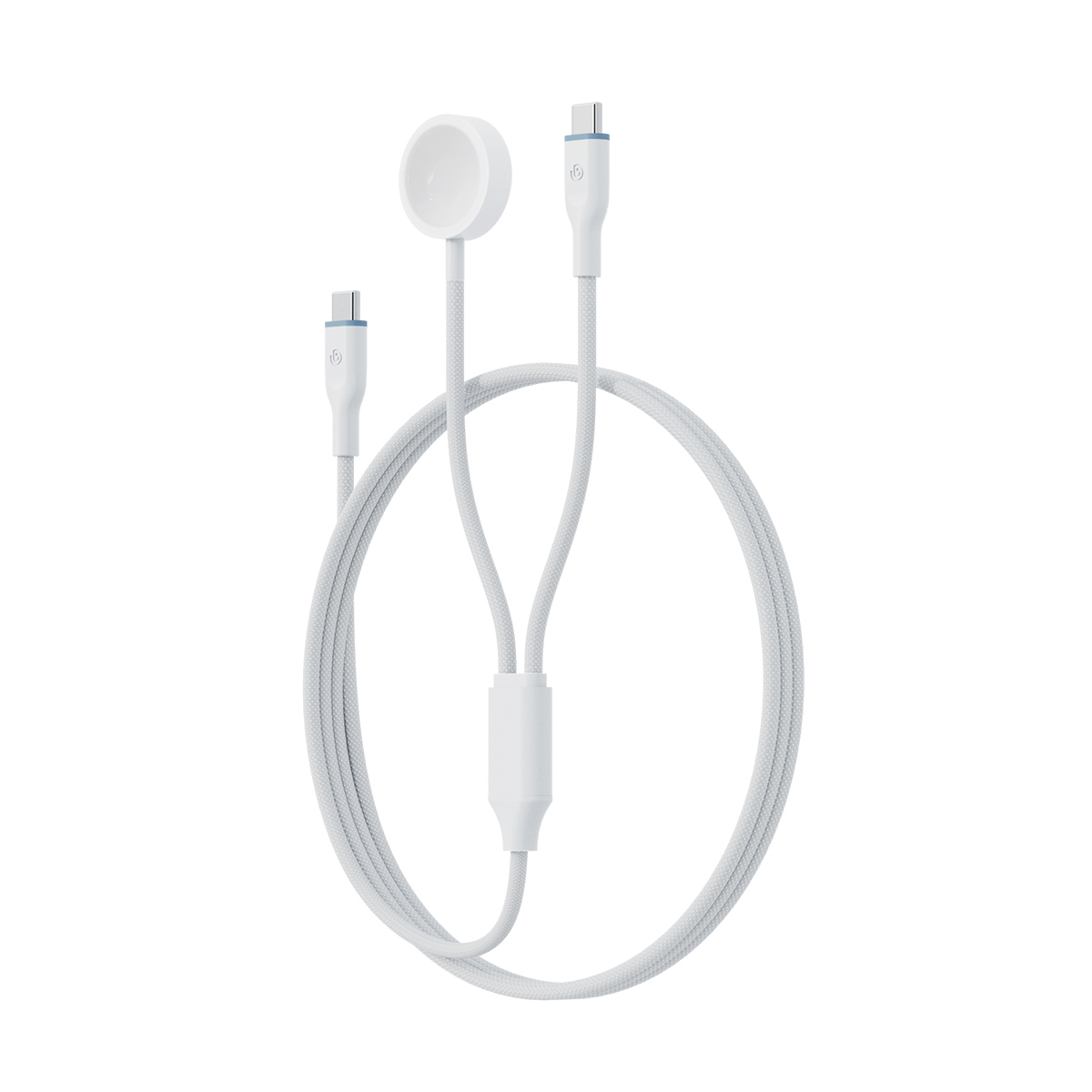 BAZIC GoCharge Deuce 2-in-1 USB C to C / Lightning + Apple Watch 1.8M 快充傳輸線