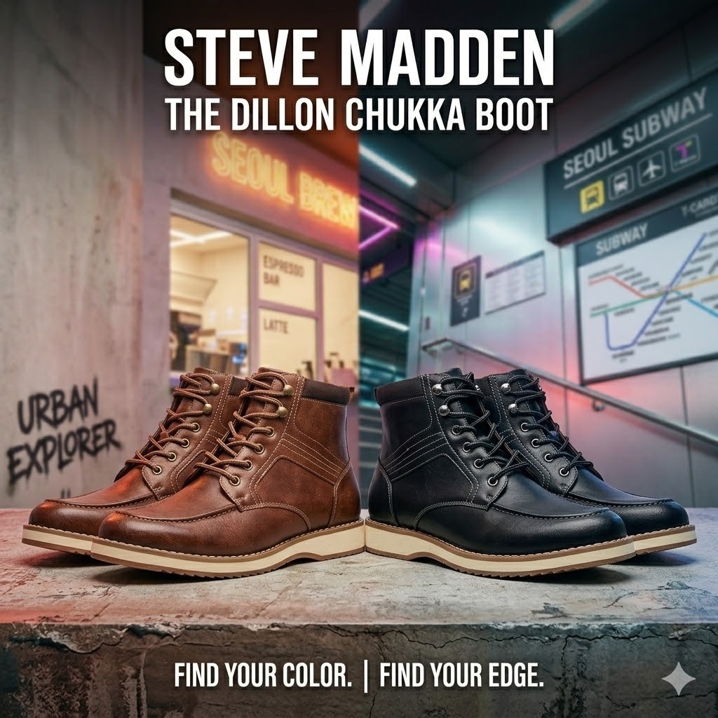 【預購】Steve Madden H050103 男裝休閒靴