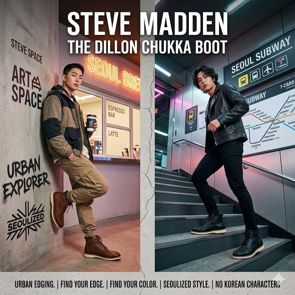 【預購】Steve Madden H050103 男裝休閒靴