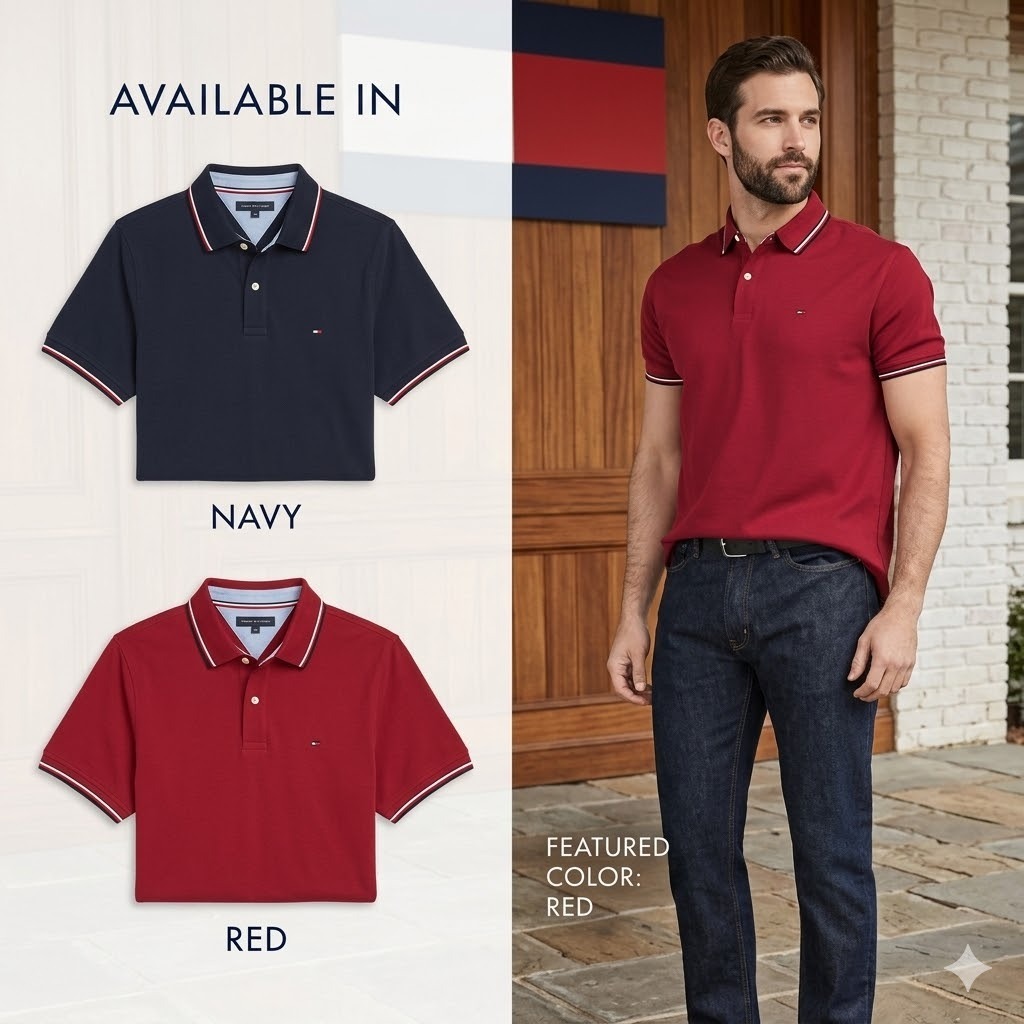 【預購】TOMMY HILFIGER Richard H050104 男裝短袖 Polo 衫