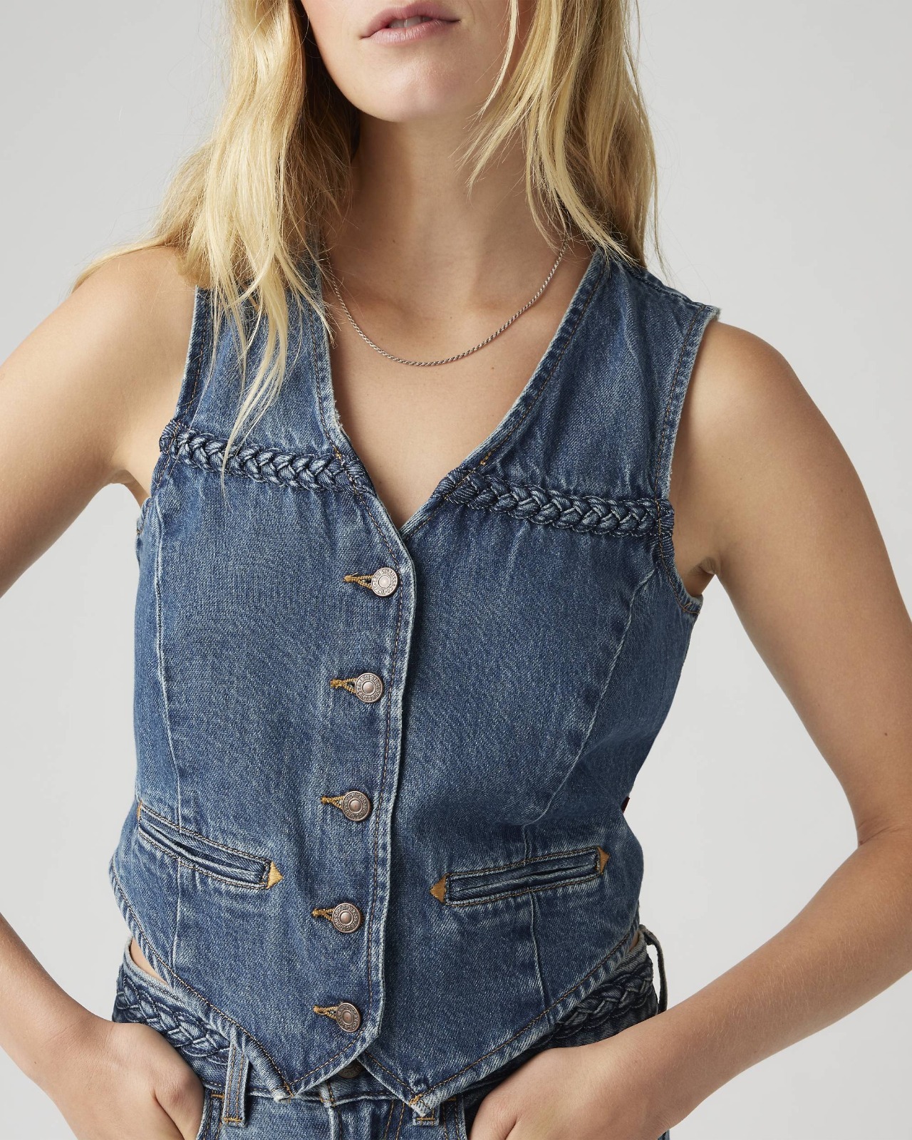 【預購】LEVIS Premium H050106 女裝編織背心