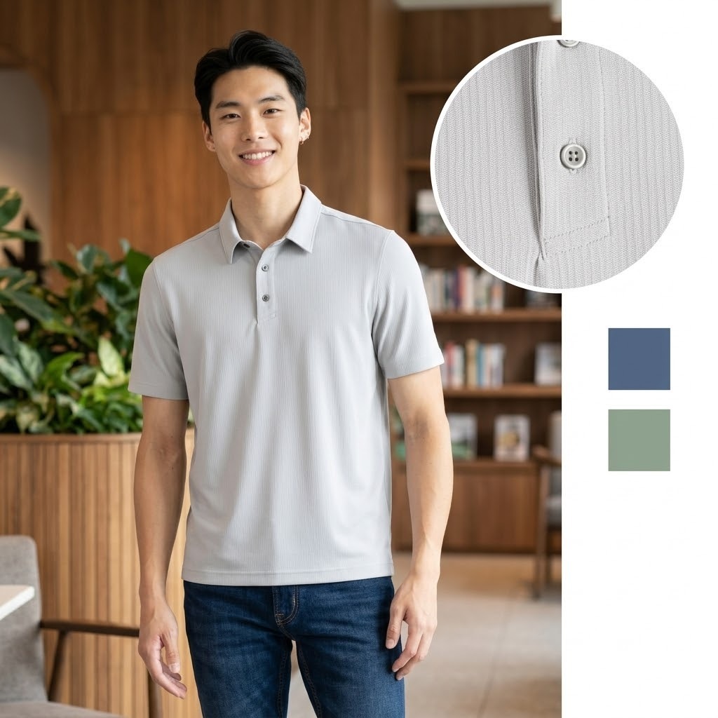 【預購】Gerry H050107 男裝Polo短袖